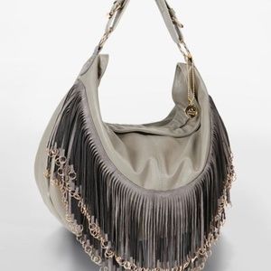 Big Buddha Rita Fringe Hobo Bag